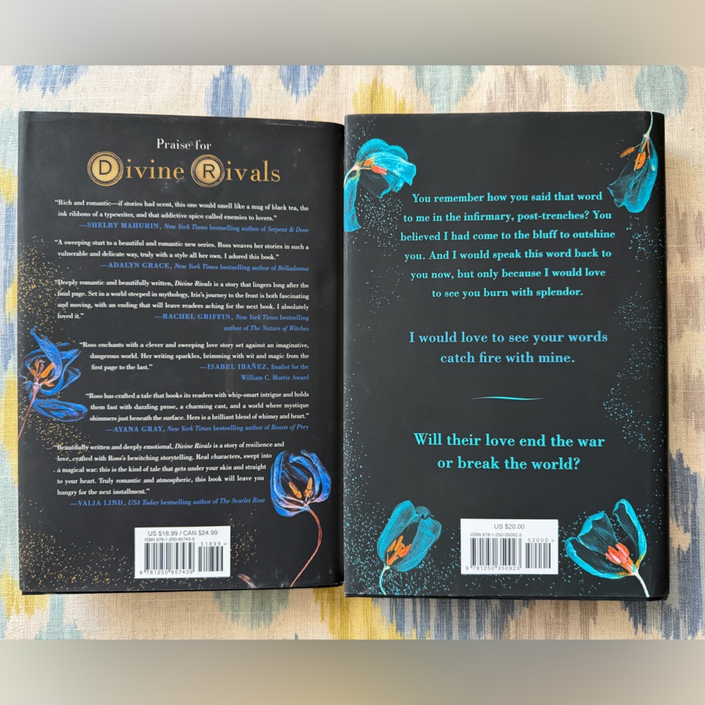 Divine Rivals, Barnes & Noble Exclusive Ruthless Vows by Rebecca Ross - Picture 6 of 6